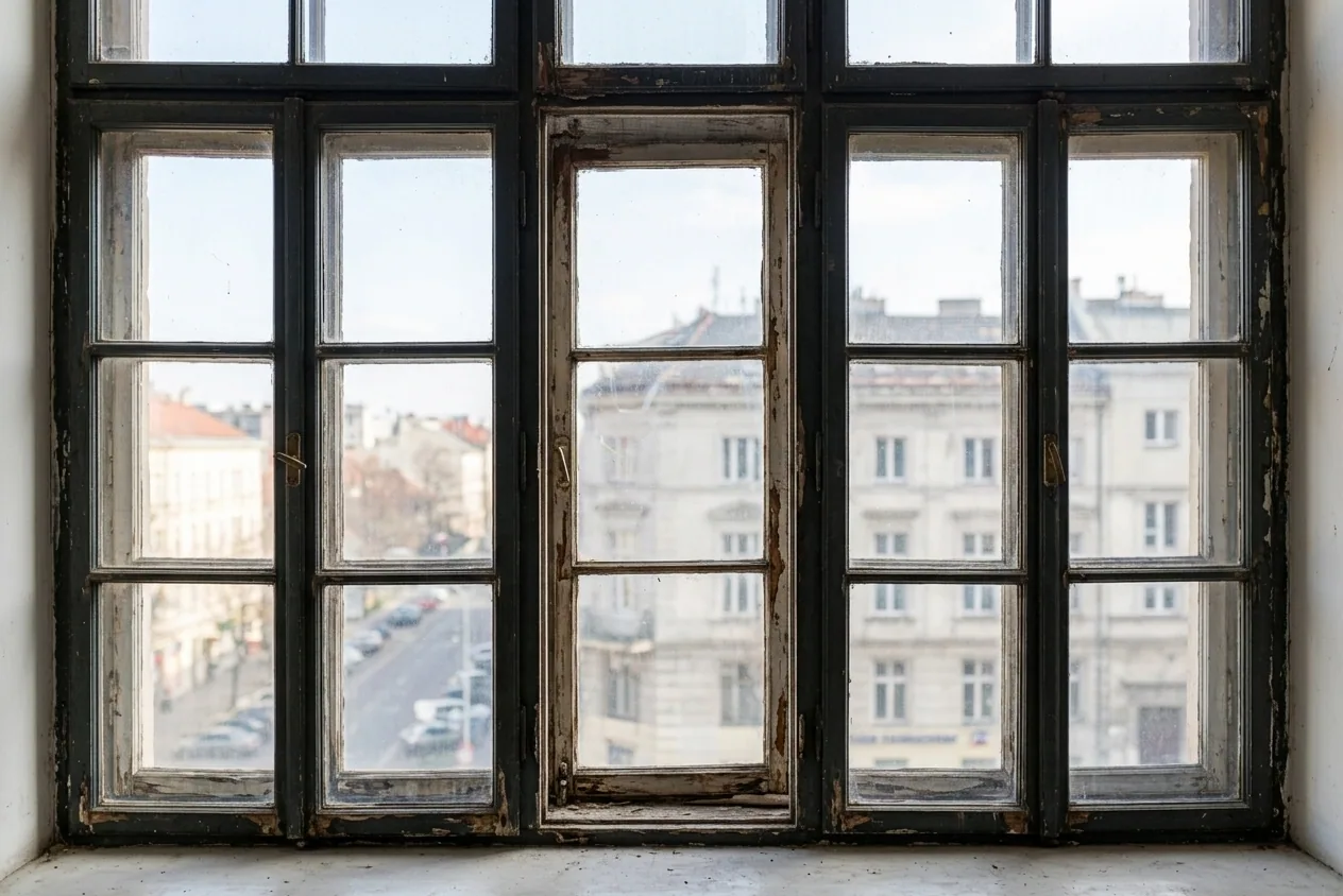 Vitrier / vitrerie à Asnières-sur-Seine — avant (chantier 2)